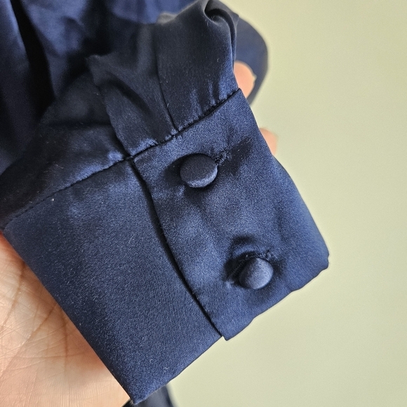 Alexis Navy Blue Turner Wrap Dress - Picture 10 of 13